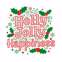 merry christmas lettering