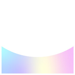 Wave Gradient Background Banner frame