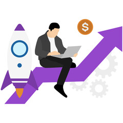 Business Startup Illustration