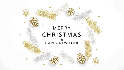 frame with wheat ears