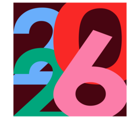 Set of 2026 Happy New Year logo text design. 2026 number design template. Collection of 2026 Happy New Year card, cover, poster. vector illustration of an abstract background with numbers