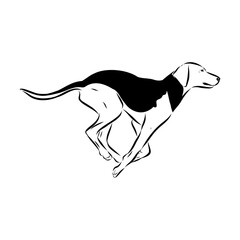 Schiller's Hound, vector sketch