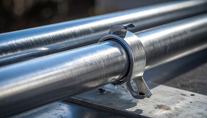 &ldquo;Metal water faucet with T-handle valve on pipe against light gray background&rdquo;