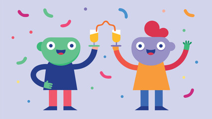 happy birthday party cartoon children child boy vector illustration kids people art design drawing