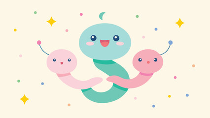 baby shower card happy new year icon vector cartoon bird baby love illustration pattern card design art heart birthday design icon 