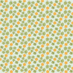 Beautiful Floral Batik Pattern