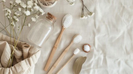 Eco-friendly sustainable zero waste hygiene personal care essentials