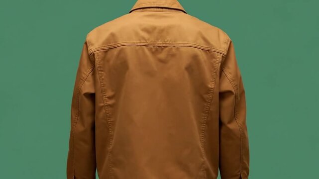 Stylish Brown Workwear Jacket for Men.