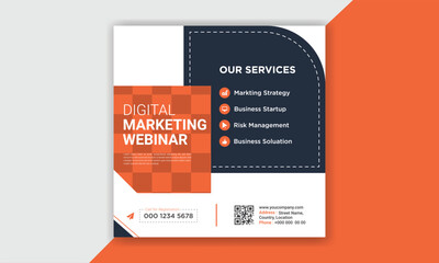 Social media post template. Digital Marketing banner collection. Home sale banner design. Promotional leaflet banner.