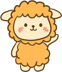 Cute sheep 