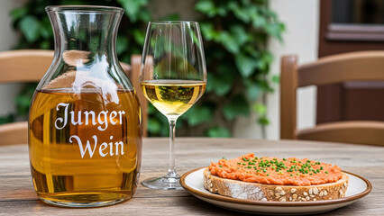 Austrian Young Wine Serving