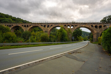 Altes Bahnviadukt in Bad Endbach.