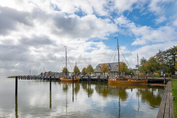 Hafen von Althagen im Fischland Dar&szlig;.