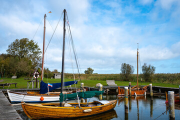 Hafen von Althagen im Fischland Dar&szlig;.