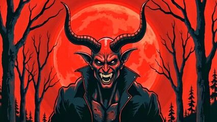 Close up of characters in the dark wind of the Red Moon Shadow