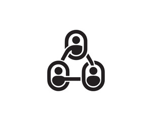 Value Chain icon vector design illustration