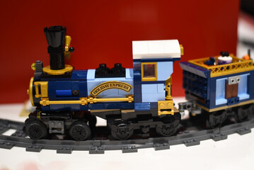 Fototapeta premium Lego Holiday Train