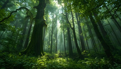 green forest images - 1