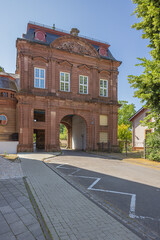 The Upper Gate, so-called "Gottfried's Arch" giving to the Ilbenstadt Monastery, a former Premonstratensian monastery
