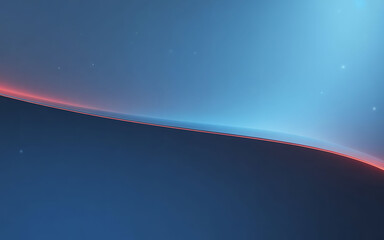 Abstract digital art with blue and red gradient