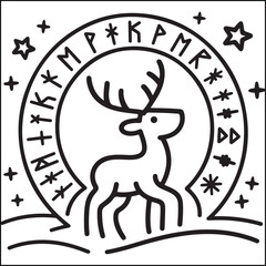 christmas bold and easy black and white coloring pages for adults.