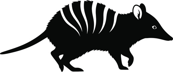 Bandicoot Silhouette Vector