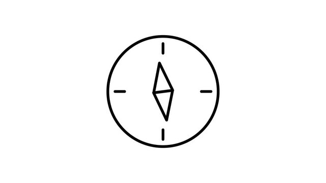 Black and white image of a clock featuring a small arrow pointing at the hour hand.