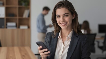 businesswoman talking on phone