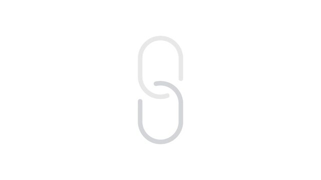 A stylized 'S' logo displayed prominently on a solid black background.