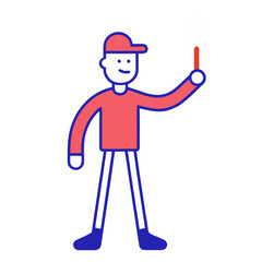 3d builder with helmet