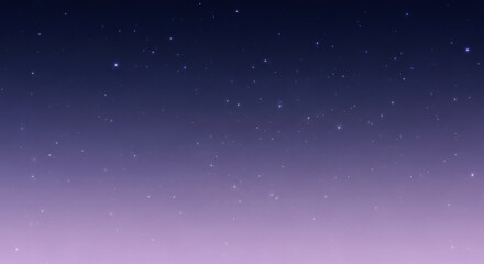 Fototapeta premium Beautiful Night Sky with Twinkling Stars and Gradient Hues.