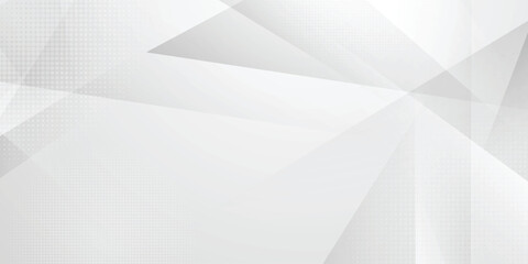 Obraz premium White abstract on gray background