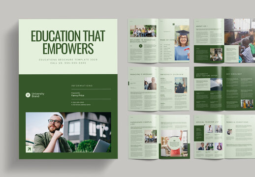 Education Brochure Template