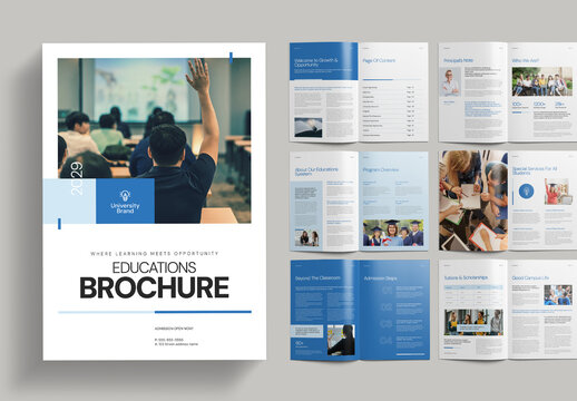 Education Brochure Template