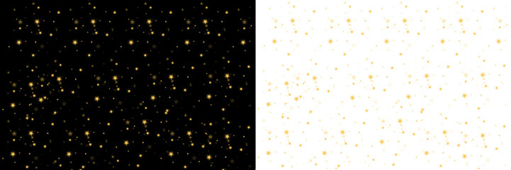 Dust particles with stars