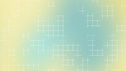 Unicorn Pastel Aqua Yellow Grid Pattern Background