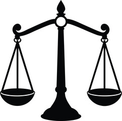 Justice Balance Symbol of Law and Fairness