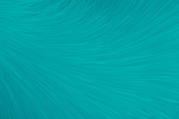 Abstract Turquoise Wave Texture. Dynamic Flowing Lines Background