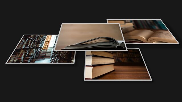 Elegant Cinematic Photo Gallery Display