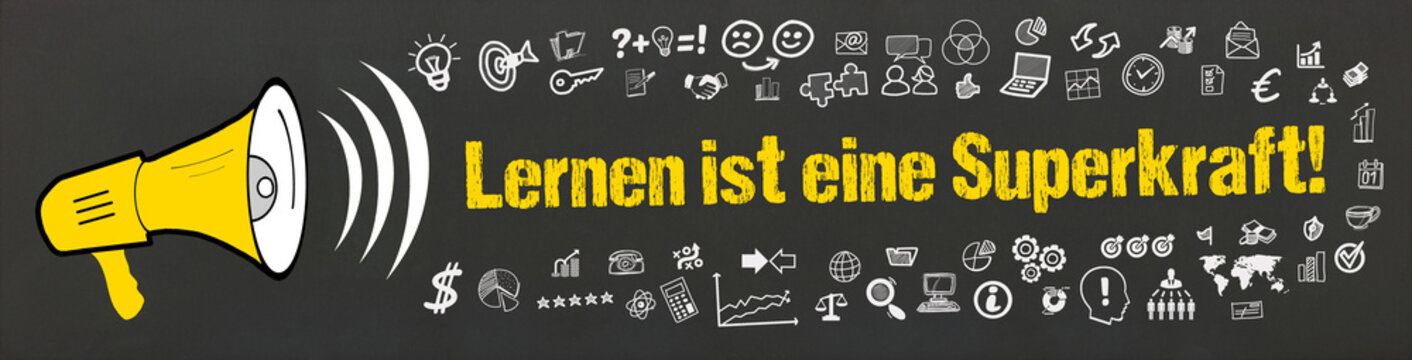 Lernen ist eine Superkraft!