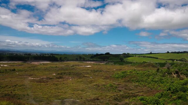 Craters of the Moon geothermal landscape New Zealand