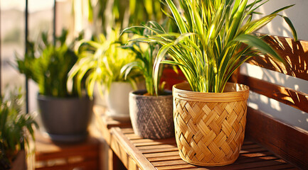 indoor plant in a pot