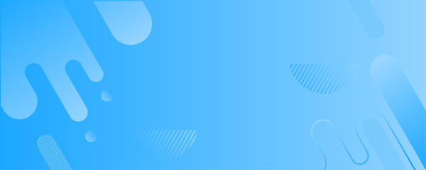 Fototapeta premium Abstract vector blue wave background