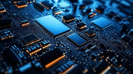 High-Tech Printed Circuit Board Assembly with Advanced Components and Engineering Materials Overview