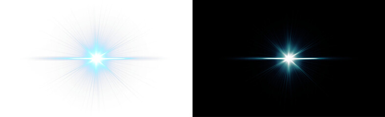 Fototapeta premium Star vector PNG with bright flare geometry, halo vibration, glimmer dust and smooth luminous texture. This PNG Overlay enhances digital highlights.