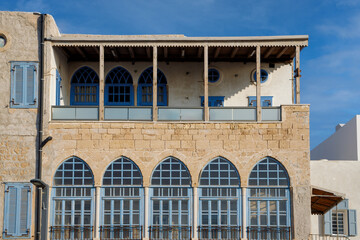 facade of an old building