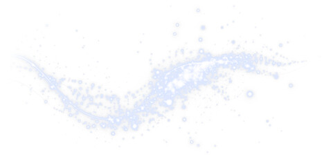 Obraz premium PNG Blue Sparkle Overlay with Transparent Background