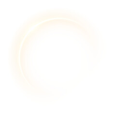 Vibrant PNG Overlay with Yellow and Gold Swirl Effect on transparent background