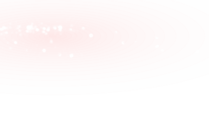 Festive Red Glow PNG Overlay with Luxury Sparkle Effect on transparent background