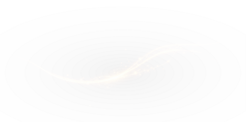 Golden Magic PNG Overlay with Shimmering Effects on transparent background